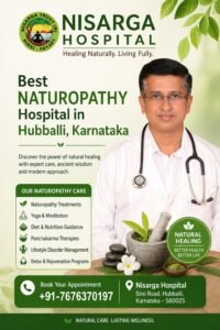 Best Naturopathy Hospital in Hubballi