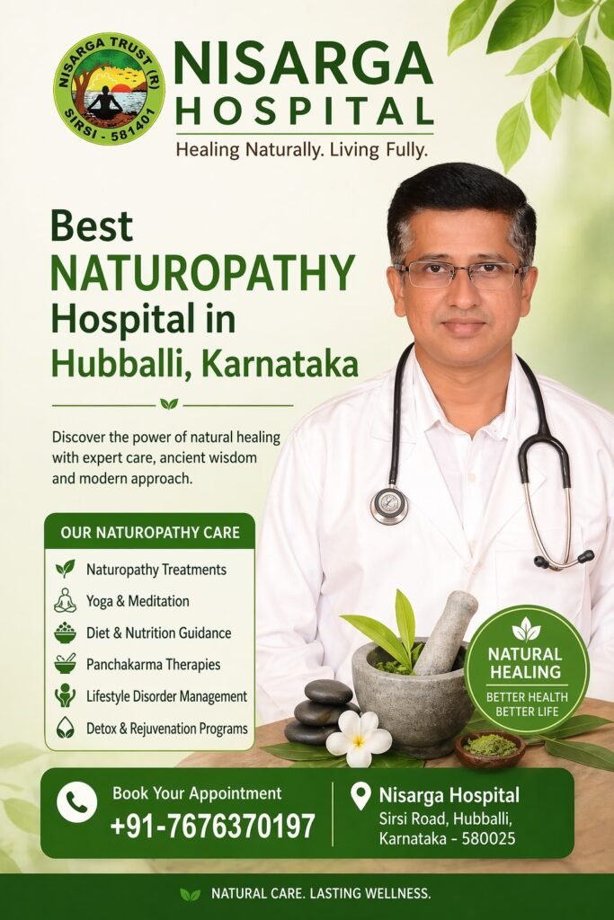 Best Naturopathy Hospital in Hubballi