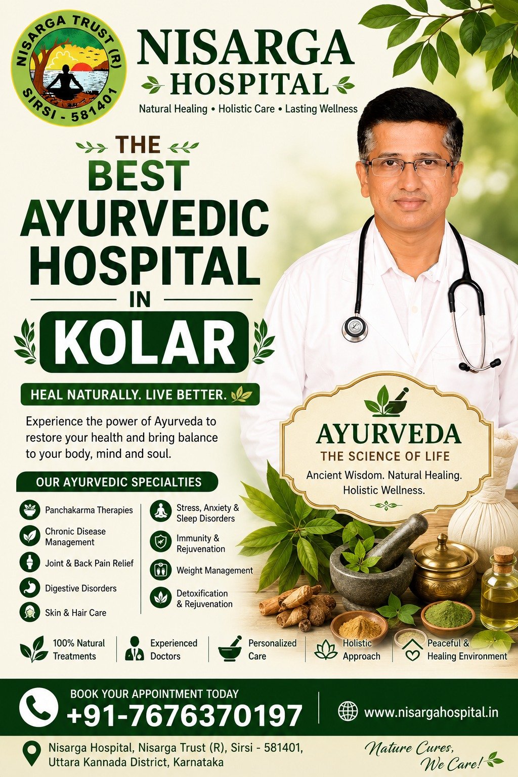 Best Ayurvedic Hospital in Kolar