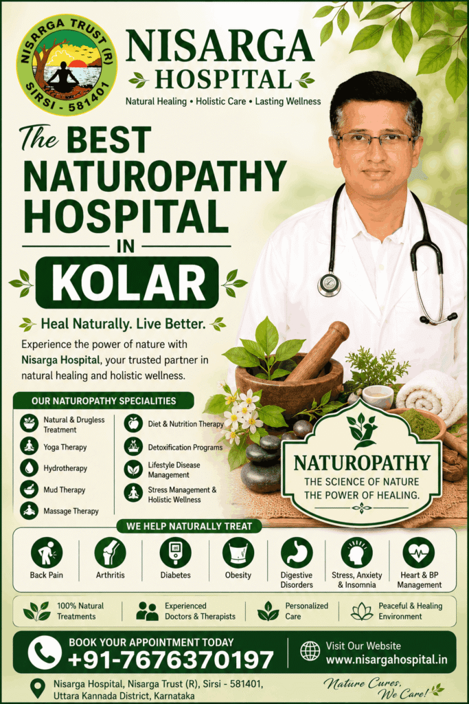 Best Naturopathy Hospital in Kolar